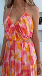 Vestido estampado colorido - Thumbnail 5