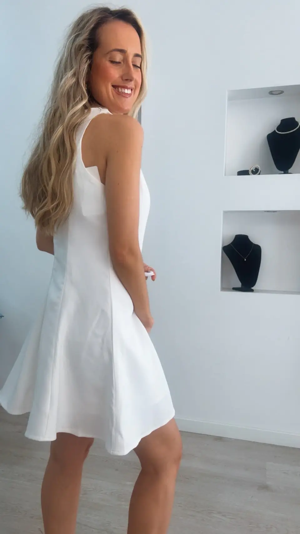 Vestido em godê curto 5