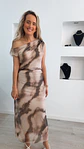 Vestido justo com ombro descaído - TU - Thumbnail 3