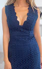 Vestido Lumina com decote em onda - Thumbnail 7