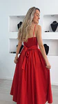Vestido comprido com copa no peito e laço nas costas - TU - Thumbnail 11