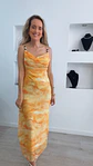 Vestido justo de alça com detalhe de pedraria nas alças - TU - Thumbnail 1