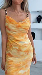 Vestido justo de alça com detalhe de pedraria nas alças - TU - Thumbnail 4
