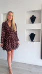 Vestido Castanho com Padrão Losangos - Vorschaubild 3