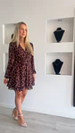 Vestido Castanho com Padrão Losangos - Vorschaubild 5