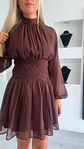 Vestido com efeito cinta redutora e detalhe em renda na cintura - Thumbnail 4