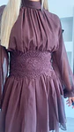 Vestido com efeito cinta redutora e detalhe em renda na cintura - Thumbnail 6