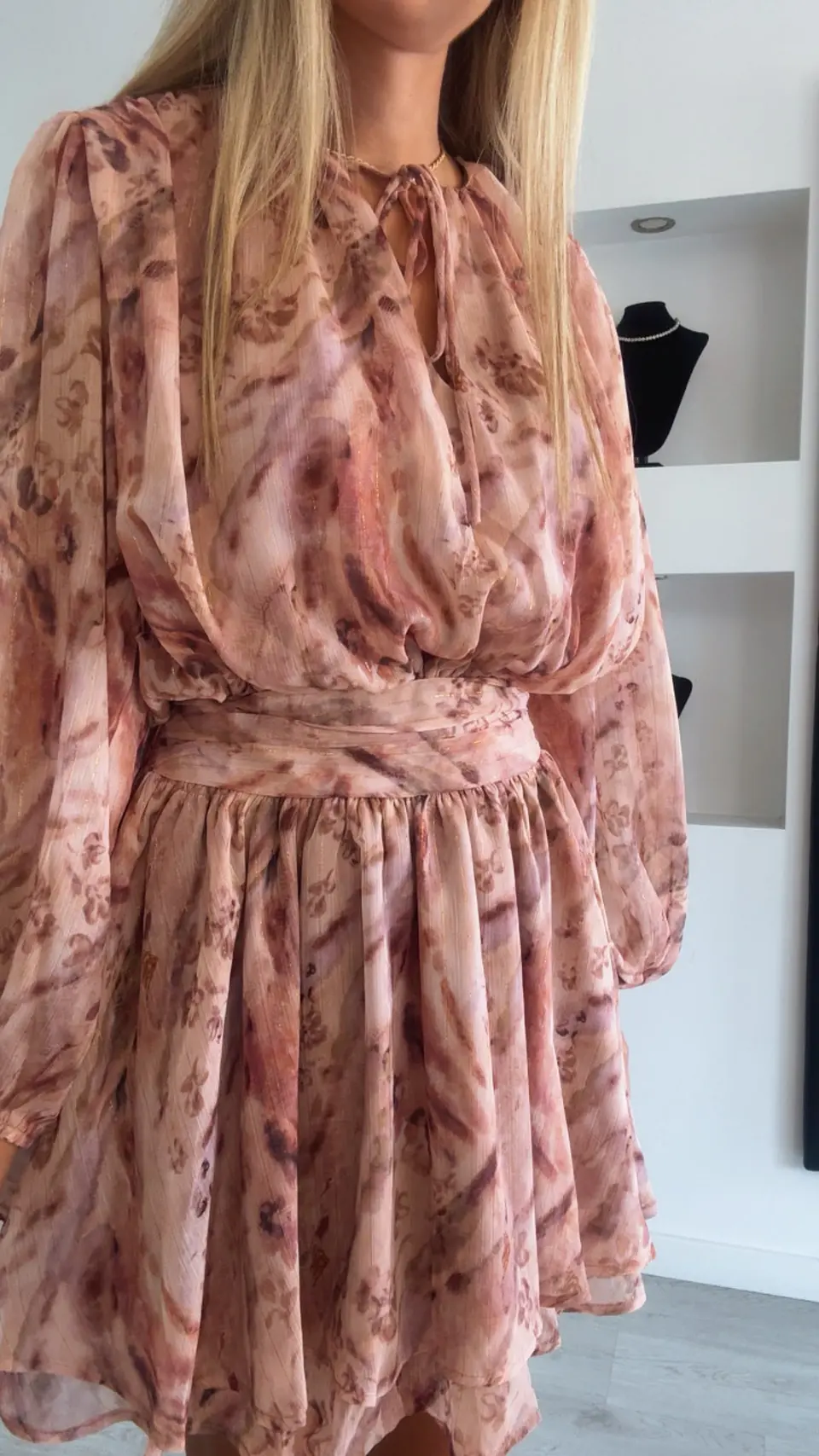 Vestido curto estampado 4