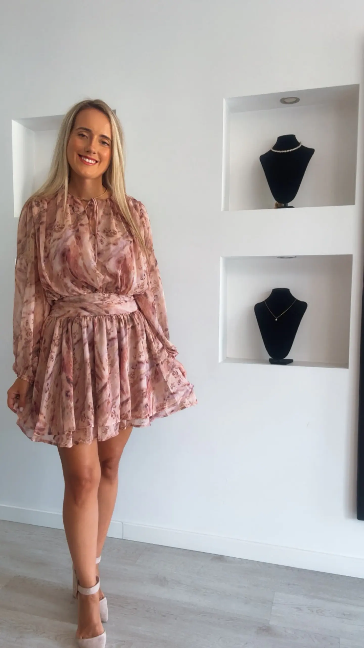 Vestido curto estampado 3