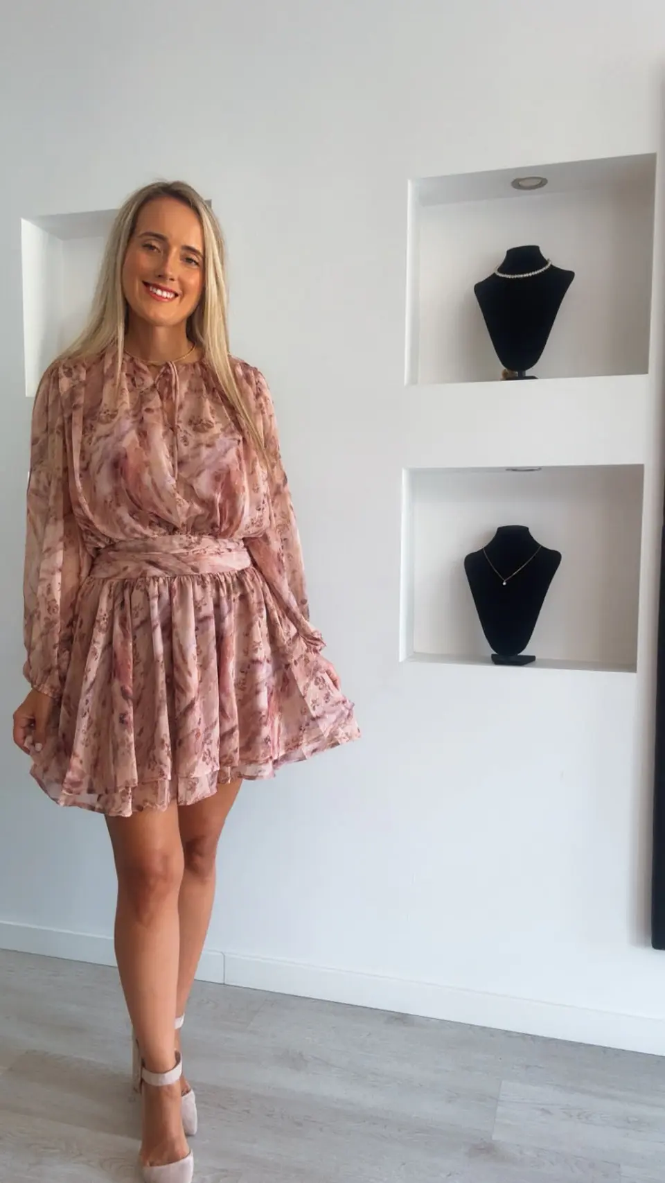 Vestido curto estampado 3