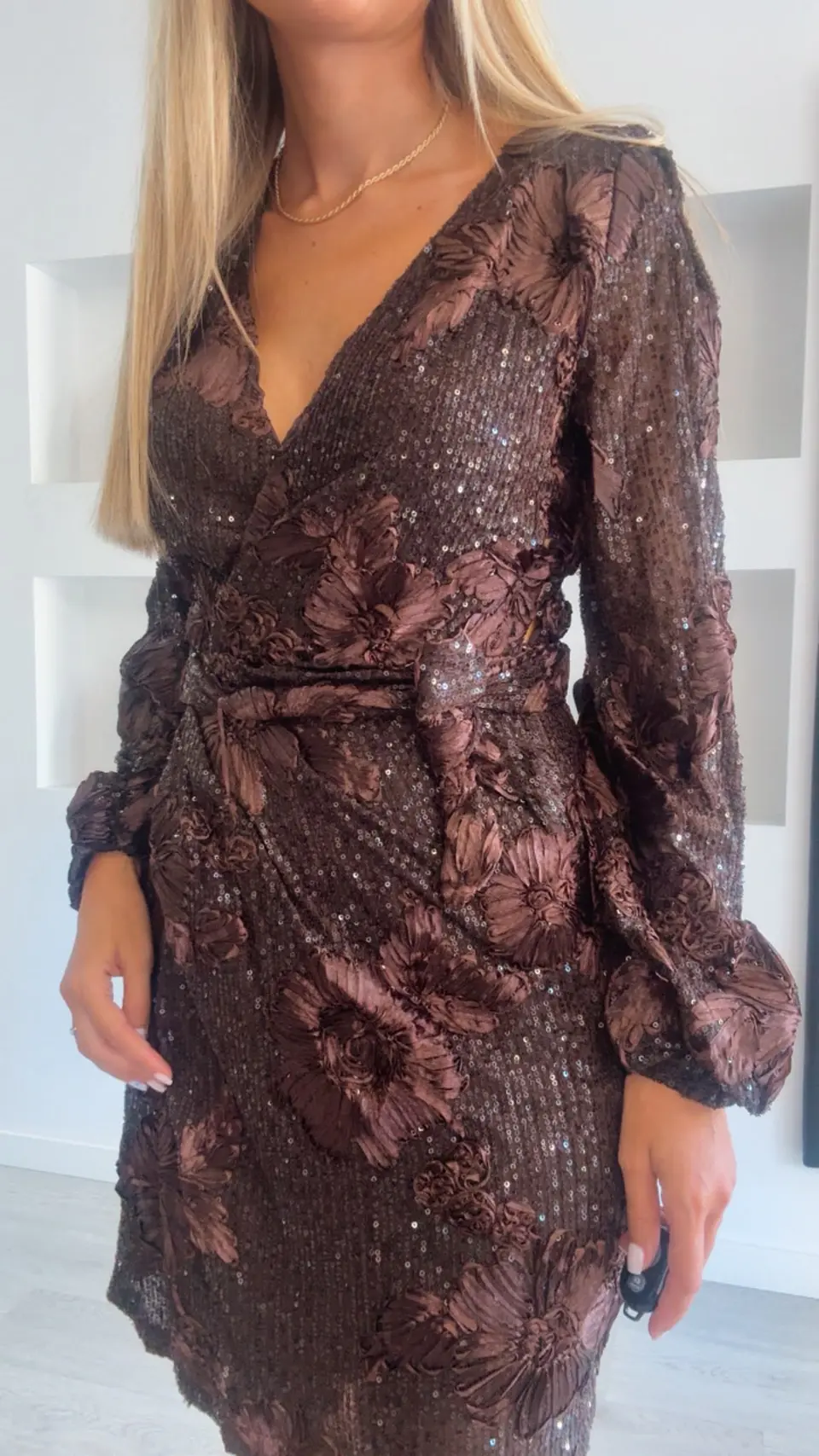 Vestido com lantejoulas 4
