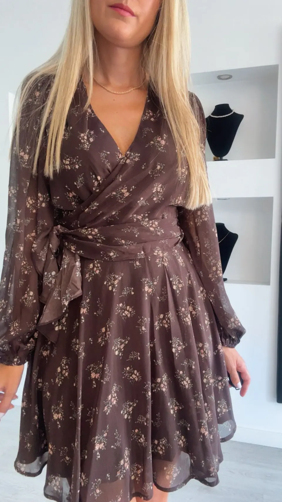 Vestido Floral com Cinto 3
