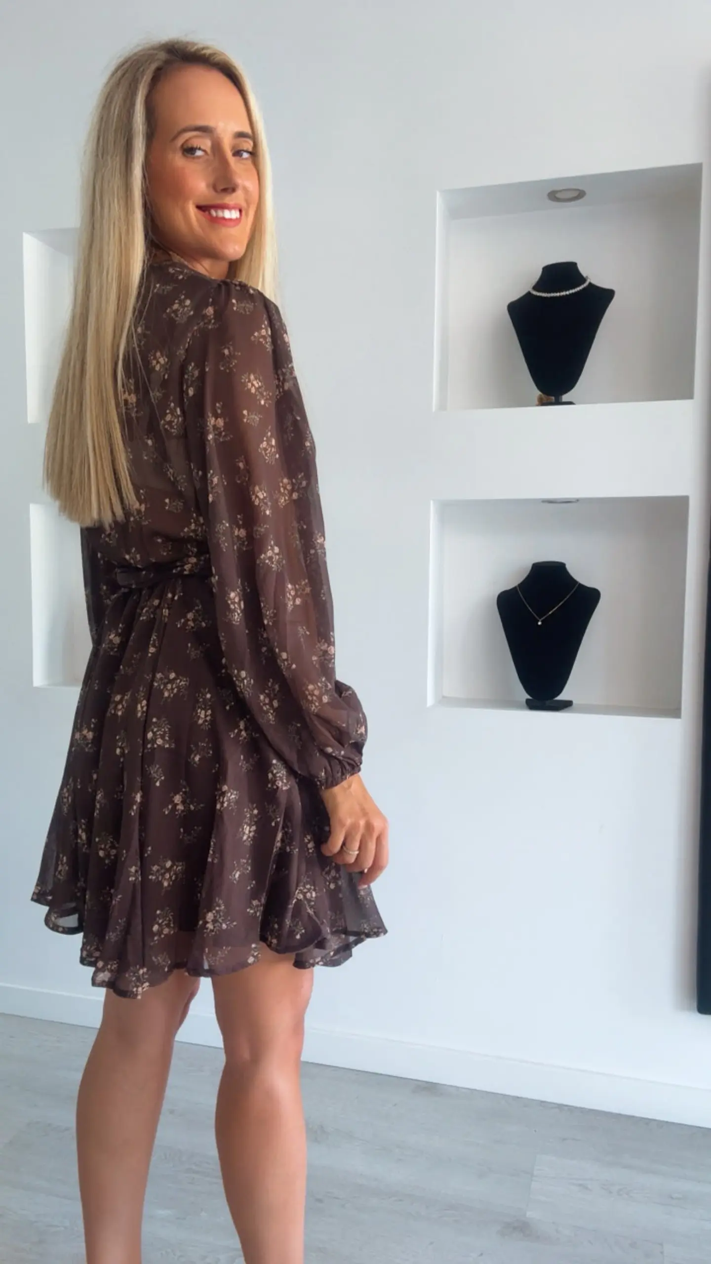 Vestido Floral com Cinto 2