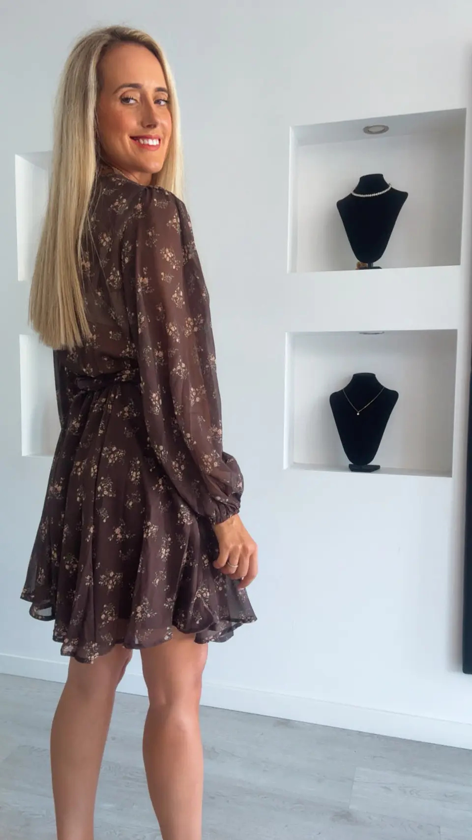 Vestido Floral com Cinto 2