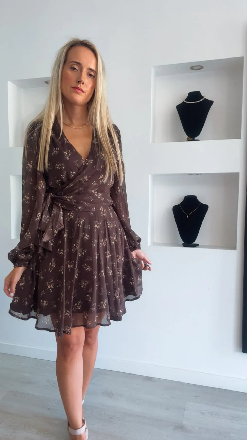 Vestido Floral com Cinto 4
