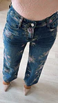 Calças Wide Leg com Flores Rosa - Vorschaubild 7