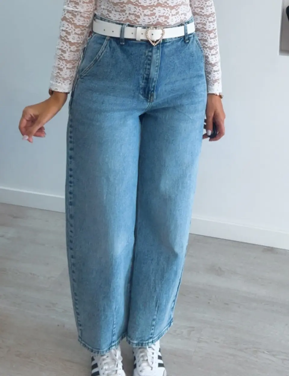Calça Queen Hearts de Cinta Alta 5
