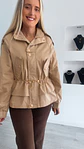 Parka com Folhos e Cinta Ajustável - Vorschaubild 9