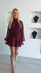 Vestido Solto com Detalhe de Folhos - Thumbnail 4