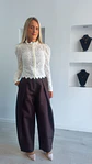 Casaco/Blusa em Renda com Detalhe Recortado - Vorschaubild 3