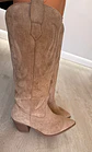 Bota Texana Bege de Cano Alto - Vorschaubild 4