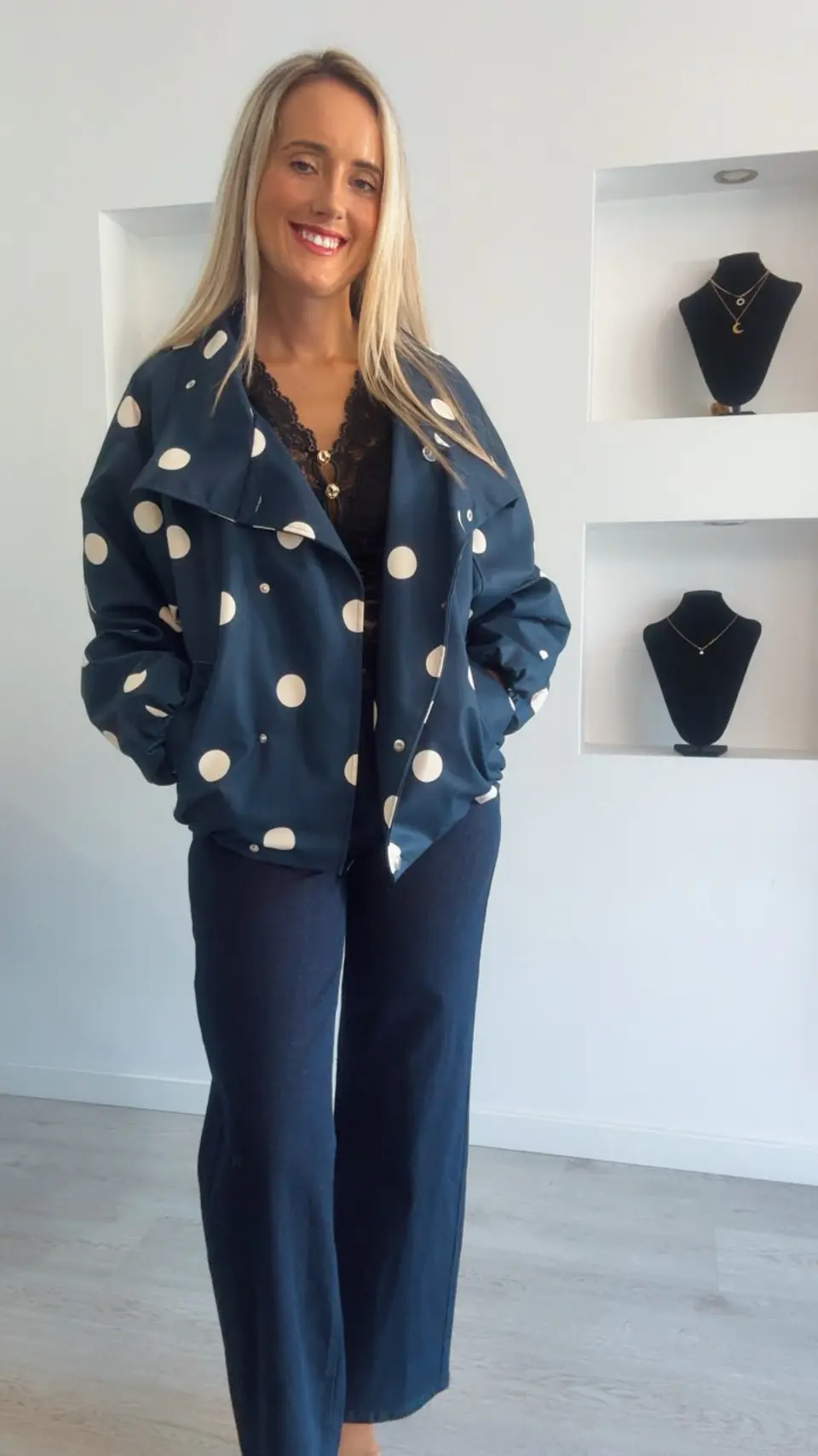 Bomber com Bolinhas 13