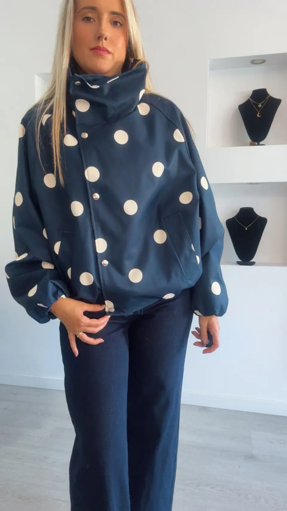 Bomber com Bolinhas 14