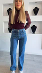 Calças Modeladoras com Cinta Redutora Push-Up e Bolsos - Thumbnail 1