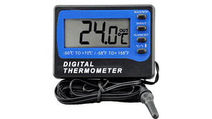 Termómetro control T° Refrigeradores farmacias vacunas laboratorios  alarma max/min