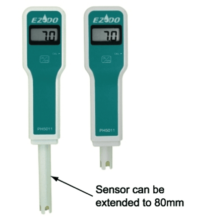 Medidor pH Peachímetro digital portátil Taiwan cod 50 2