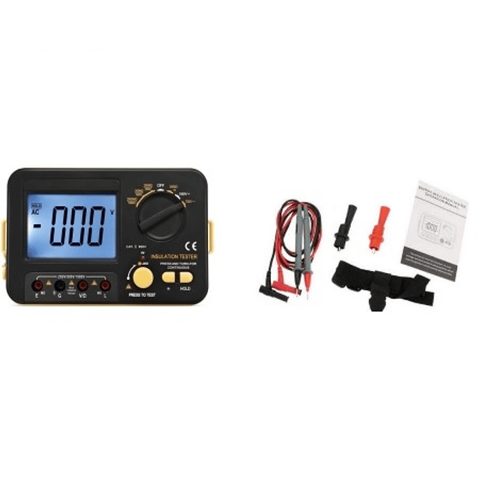 Megómetro digital aislamiento-medidor resistencia 60B 1