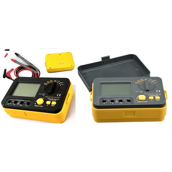Megómetro digital aislamiento-medidor resistencia 60B 2