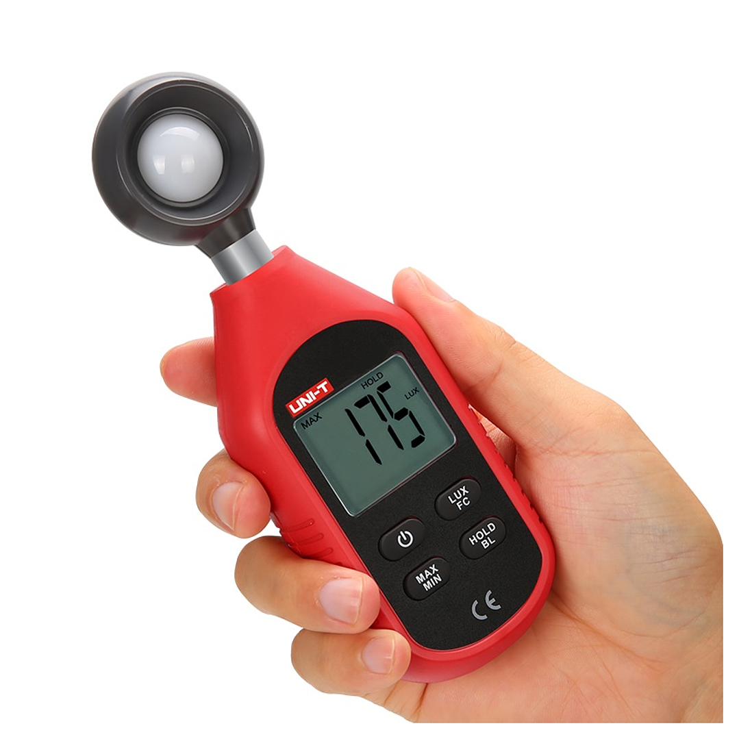 Medidor Lux Luxómetro Registrador directo smartphone BT UT-L3BT 2