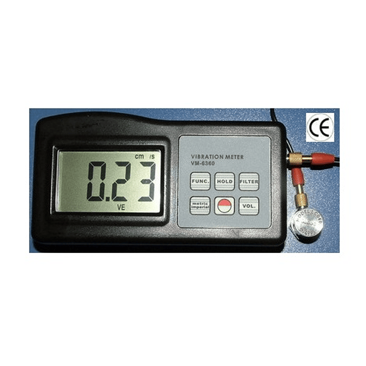 Medidor  Vibración digital cod V360 2