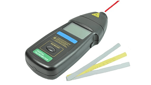 Tacómetro láser digital portátil 