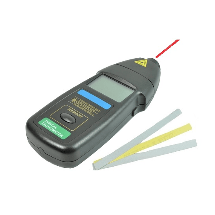 Tacómetro láser digital portátil  1