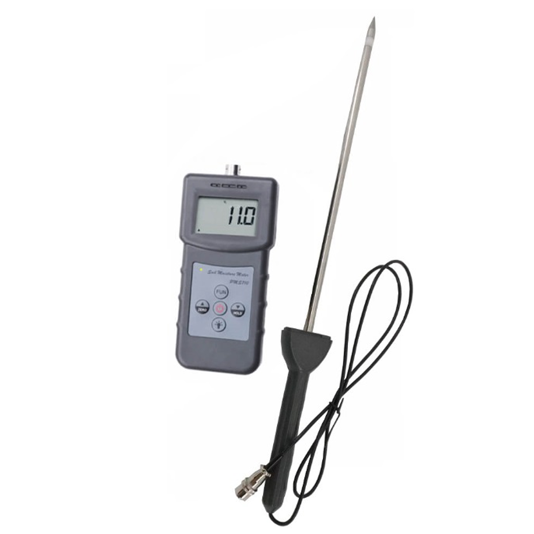 Medidor  Humedad de suelos, tierra, arena, cemento - digital - cod 710 1