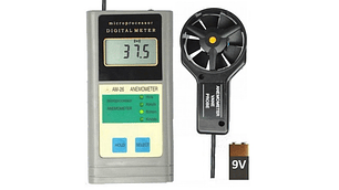 Anemómetro con sensor separado Velocidad de Viento AM26