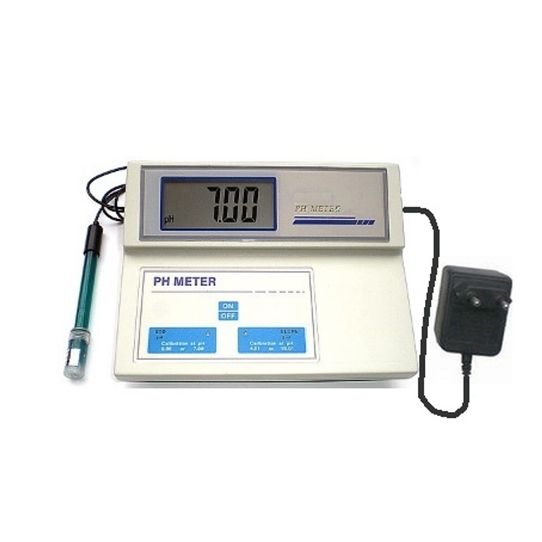 Medidor pH - Conductividad - mV - T°  digital sobremesa  1