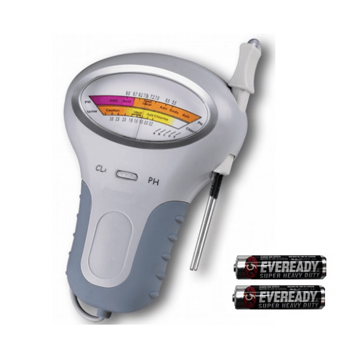 Medidor Cloro y pH  Análogo Portable para Piscinas 93A 1