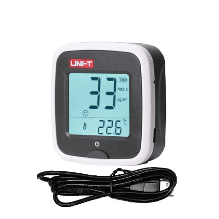 Medidor calidad del aire PM2.5 Y T° UT25M 1
