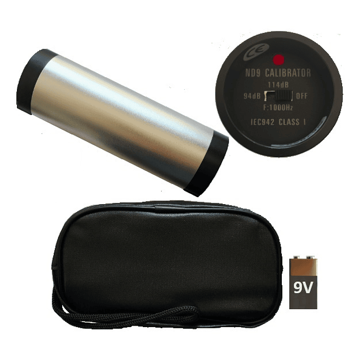 Calibrador para decibelímetros y micrófonos 1