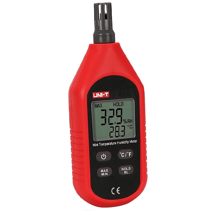 Medidor de Humedad  y T° ambiental digital portátil 333 1
