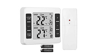Termómetro inalámbrico Control de T° a distancia - Doble T°