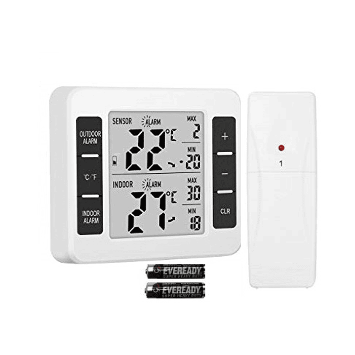Termómetro inalámbrico Control de T° a distancia - Doble T° 1