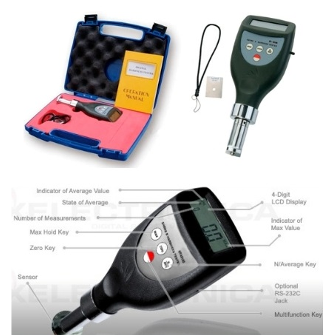 Medidor digital de Dureza Espumas y Esponjas HT6510-C 2
