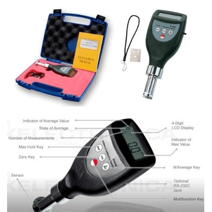 Medidor digital de Dureza Espumas y Esponjas HT6510-C 2