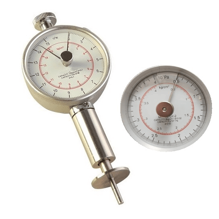 Medidor de dureza Esclerómetro para frutas GY-2 1