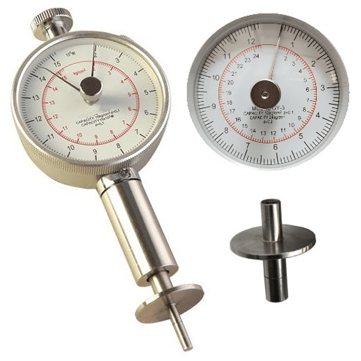 Medidor Dureza Esclerómetro para frutas GY-3 1