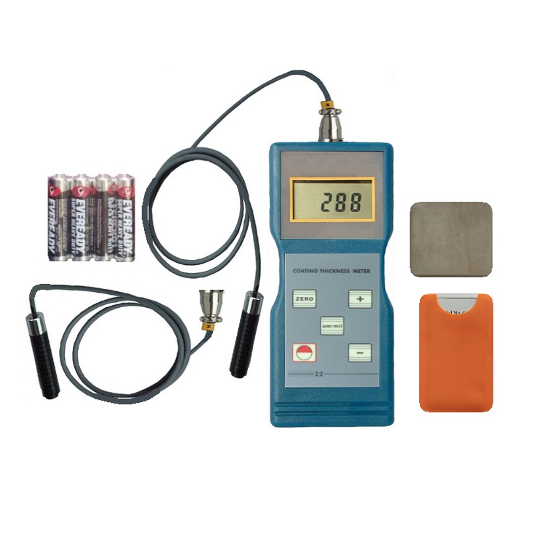 Medidor de Espesor Sobre Metales Ferrosos y Metales No Ferrosos 022 1